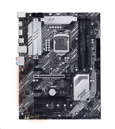 Obrázek ASUS MB Sc LGA1200 PRIME Z490-P, Intel Z490, 4xDDR4, 1xDP, 1xHDMI