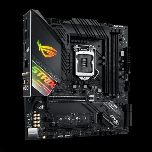 Obrázek ASUS MB Sc LGA1200 ROG STRIX Z490-G GAMING (WI-FI), Intel Z490, 4xDDR4, 1xDP, 1xHDMI, WI-FI, mATX