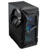 Obrázek ASUS skříň TUF GAMING GT301 BLACK AURA, ATX Tower, černá, bez zdroje