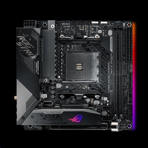 Obrázek ASUS MB Sc AM4 ROG STRIX X570-I GAMING, AMD X570, 2xDDR4, 1xDP, 1xHDMI, WI-FI, mini-ITX