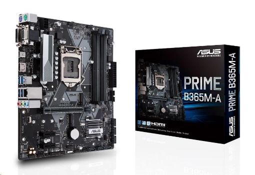 Obrázek ASUS MB Sc LGA1151 PRIME B365M-A, Intel B365, 4xDDR4, 1xDVI, 1xHDMI, 1xVGA, mATX