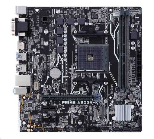 Obrázek ASUS MB Sc AM4 PRIME A320M-K/CSM (SW + PUR RMA) AMD A320, 2xDDR4, VGA, mATX