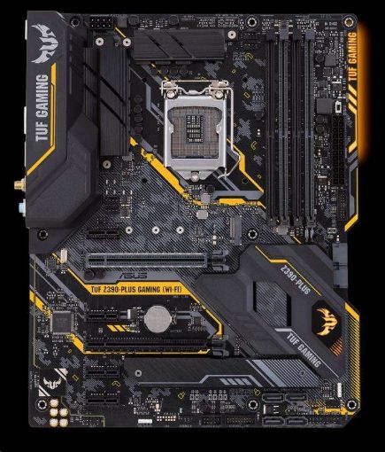 Obrázek ASUS MB Sc LGA1151 TUF Z390-PLUS GAMING (WI-FI), Intel Z390, 4xDDR4, VGA, WI-FI