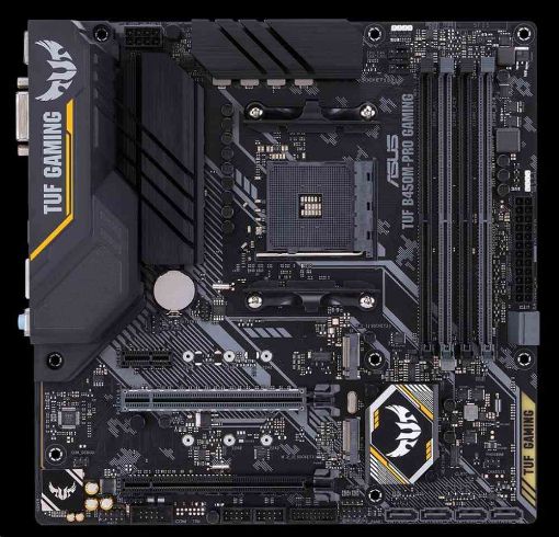 Obrázek ASUS MB Sc AM4 TUF B450M-PRO GAMING, AMD B450, 4xDDR4, VGA, mATX