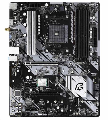 Obrázek ASRock MB Sc AM4 B550 Phantom Gaming 4/AC, AMD B550, 4xDDR4, HDMI