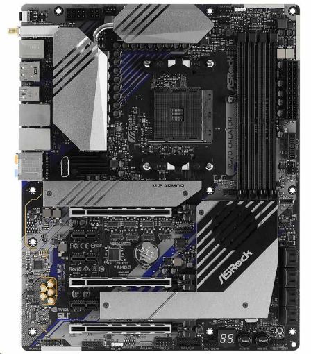 Obrázek ASRock MB Sc AM4 X570 CREATOR, AMD X570, 4xDDR4, HDMI, DP, VGA