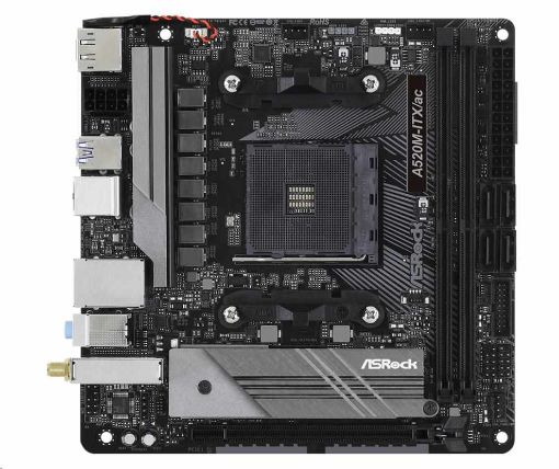 Obrázek ASRock MB Sc AM4 A520M-ITX/AC, AMD A520, 2xDDR4, HDMI, DP