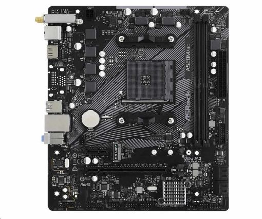 Obrázek ASRock MB Sc AM4 A520M/AC, AMD A520, 2xDDR4, HDMI