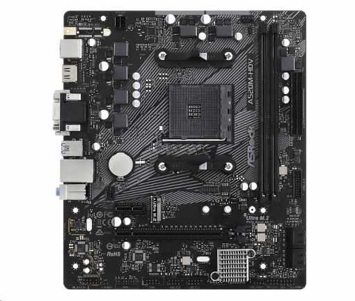 Obrázek ASRock MB Sc AM4 A520M-HDV, AMD A520M, 2xDDR4, HDMI, DVI