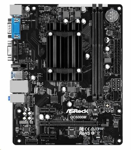 Obrázek ASRock MB Sc BGA769 QC6000M, SOC, 2xDDR3, HDMI