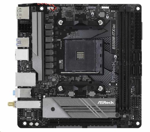 Obrázek ASRock MB Sc AM4 B550M-ITX/AC, AMD B550M, 2xDDR4, HDMI, DP