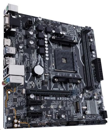 Obrázek ASUS MB Sc AM4 PRIME A320M-K, AMD A320, 2xDDR4, VGA, mATX