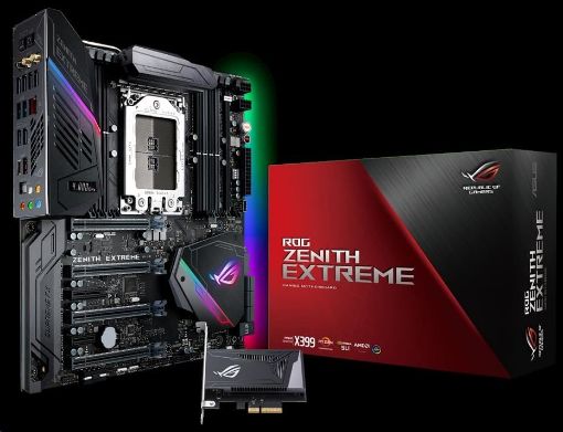 Obrázek ASUS MB Sc TR4 ROG ZENITH EXTREME, AMD X399, 8xDDR4, Wi-Fi, E-ATX