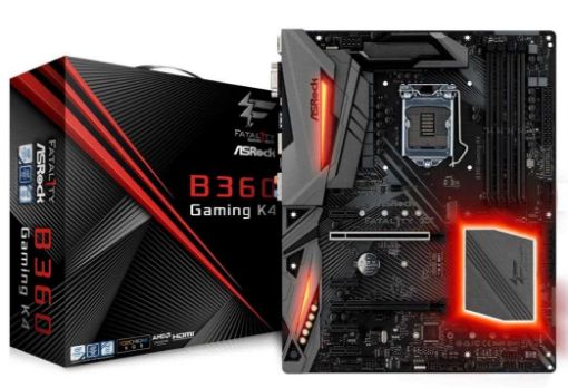 Obrázek ASRock MB Sc LGA1151 Fatal1ty B360 GAMING K4, Intel B360, 4xDDR4, VGA