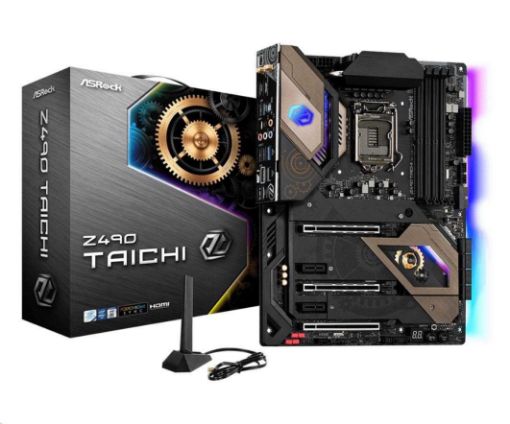 Obrázek ASRock MB Sc LGA1200 Z490 TAICHI, Intel Z490, 4xDDR4, VGA, WI-FI