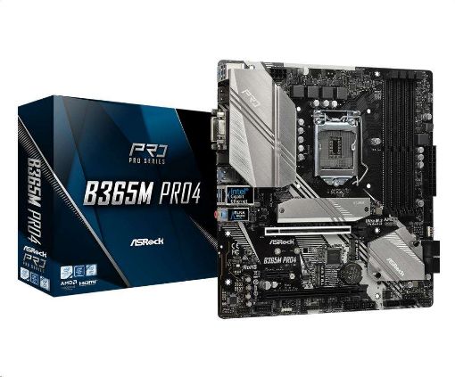 Obrázek ASRock MB Sc LGA1151 B365M PRO4, Intel B365, 4xDDR4, VGA