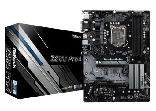 Obrázek ASRock MB Sc LGA1151 Z390 PRO4, Intel Z390, 4xDDR4, VGA