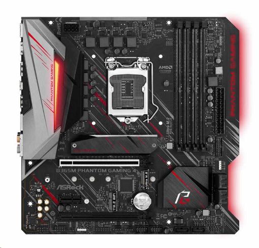 Obrázek ASRock MB Sc LGA1151 B365M PHANTOM GAMING 4, Intel B365, 4xDDR4, VGA, m-ATX