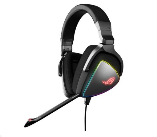 Obrázek ASUS sluchátka ROG DELTA, Gaming Headset, černá