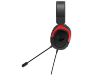 Obrázek ASUS sluchátka TUF Gaming H3 Red, Gaming Headset, černo-červená