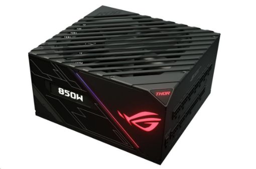 Obrázek ASUS zdroj ROG-THOR-850P 850W, 80+ Platinum, RGB, OLED display, modular