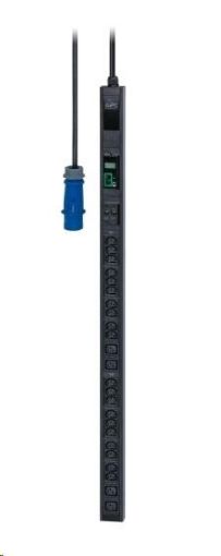 Obrázek APC Easy PDU, Metered, Zero U, 32A, 230V, (20)C13 & (4)C19, IEC 309 32A 2P+E (3m)