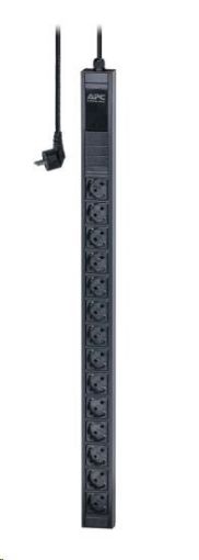 Obrázek APC Easy PDU, Basic, ZeroU, 16A, 230V, (14) SCHUKO, Schuko CEE 7/EU1-16P (3m)