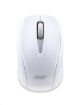 Obrázek ACER  Wireless Mouse G69 White - RF2.4G, 1600 dpi, 95x58x35 mm, 10m dosah, 2x AAA, Win/Chrome/Mac, (Retail Pack