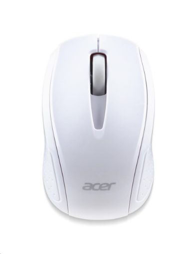 Obrázek ACER  Wireless Mouse G69 White - RF2.4G, 1600 dpi, 95x58x35 mm, 10m dosah, 2x AAA, Win/Chrome/Mac, (Retail Pack