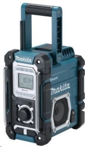 Obrázek Makita DMR108 - Aku rádio FM/AM/Bluetooth/USB (CXT) 7,2-18V/230V IP64