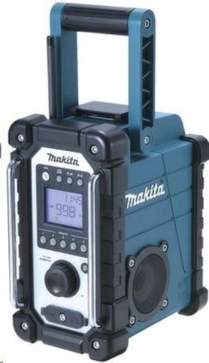 Obrázek Makita DMR107 - Aku rádio FM/AM (CXT) 7,2-18V/230V IP64