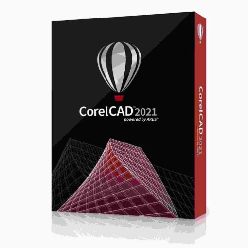 Obrázek CorelCAD 2021 Classroom License 15+1 EN/BR/CZ/DE/ES/FR/IT/PL