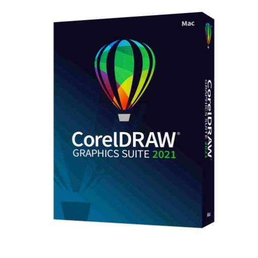 Obrázek CorelDRAW GS 2021 Edu License (MAC) (5-50) EN/DE/FR/BR/ES/IT/NL/CZ/PL