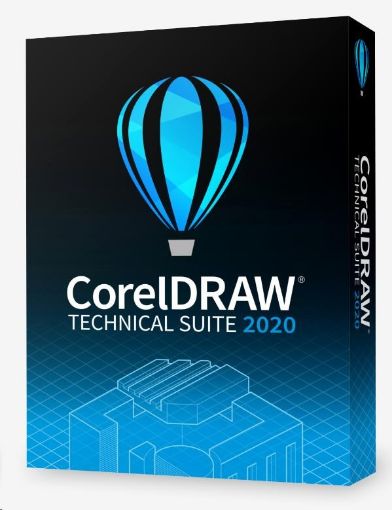 Obrázek CorelDRAW Tech Suite Education 1 Year CorelSure Maintenance (51-250) EN/DE/FR