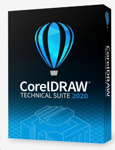 Obrázek CorelDRAW Technical Suite 2020 Classroom Lic 15+1, EN/DE/FR/ES/BR/IT/NL/CZ/PL