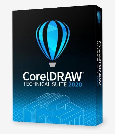 Obrázek CorelDRAW Technical Suite 2020 Business Single User Upgrade License (Single User) EN/DE/FR/ES/BR/IT/CZ/PL/NL