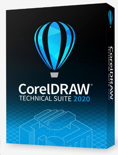 Obrázek CorelDRAW Technical Suite 2020 Enterprise Upgrade License (51-250) - EN/DE/FR