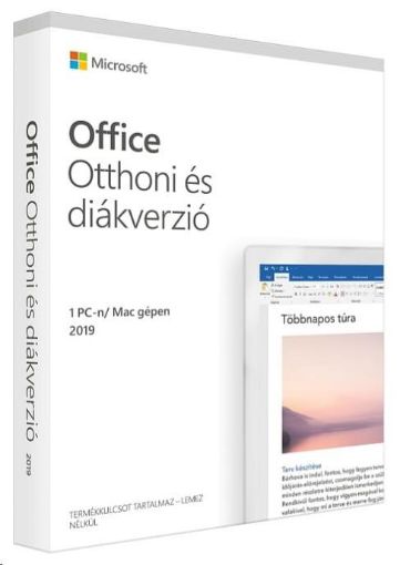 Obrázek Microsoft Office Home and Student 2019 HUN (pro domácnosti)