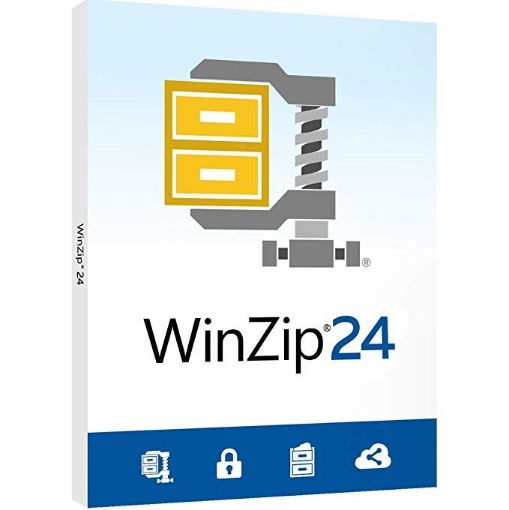 Obrázek WinZip 24 Std ML DVD EU, EN/CZ/DE/ES/FR/IT/NL/PT/SV/NO/DA/FI