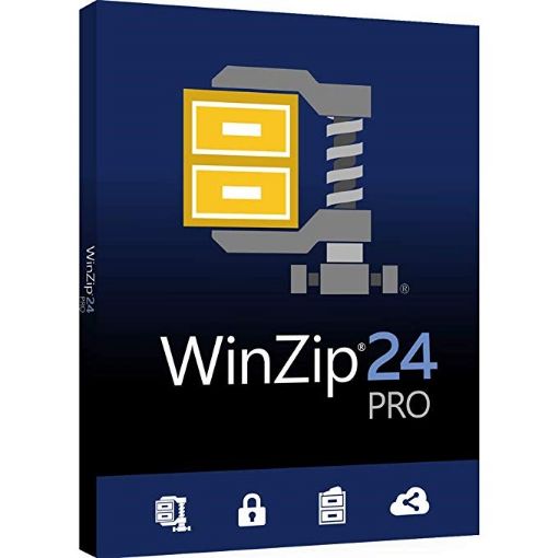 Obrázek WinZip 24 Pro ML DVD EU, EN/CZ/DE/ES/FR/IT/NL/PT/SV/NO/DA/FI