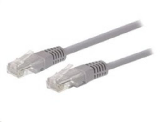 Obrázek Kabel C-TECH patchcord Cat5e, UTP, šedý, 50m