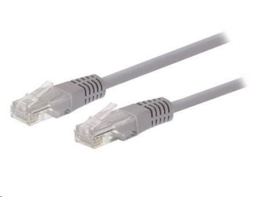 Obrázek Kabel C-TECH patchcord Cat5e, UTP, šedý, 0,5m