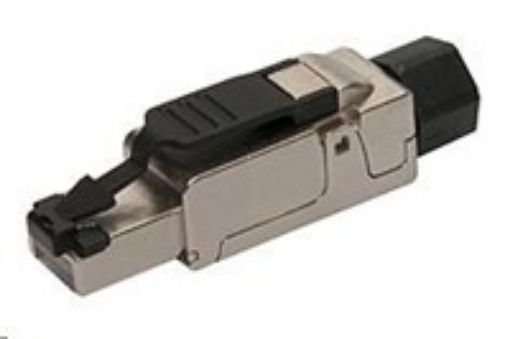 Obrázek Solarix Konektor průmyslový univerzální RJ45 CAT6 STP samořezný SXRJ45-6-STP-BK-SA