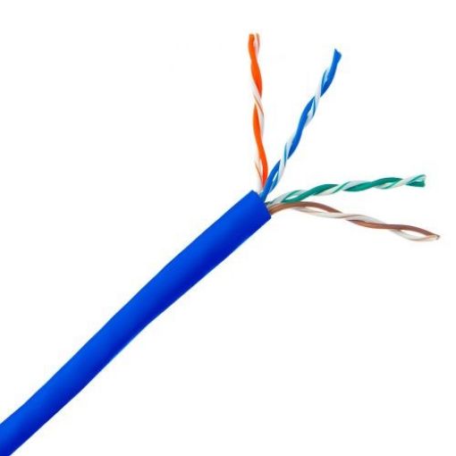 Obrázek UTP kabel PlanetElite, Cat5E, licna, PVC, modrá, 305m