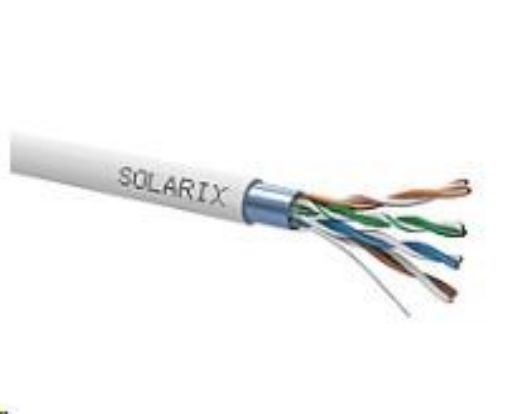 Obrázek Instalační kabel Solarix FTP, Cat5E, drát, PVC, box 305m SXKD-5E-FTP-PVC