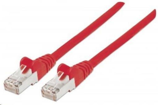 Obrázek Intellinet Patch kabel, Cat6, SFTP, LSOH, 30m, červený