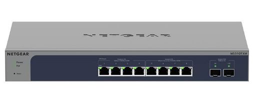 Obrázek Netgear MS510TXM 8-Port Multi-Gigabit/10G Ethernet Smart Switch with 2 SFP+ Ports