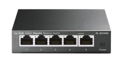 Obrázek TP-Link TL-SG105S [5-Port Gigabit Easy Smart Switch]