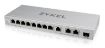 Obrázek Zyxel XGS1250-12 12-port Gigabit Webmanaged Switch, 8x gigabit RJ45, 3x MultiGig 1/2.5/5/10G, 1x SFP+