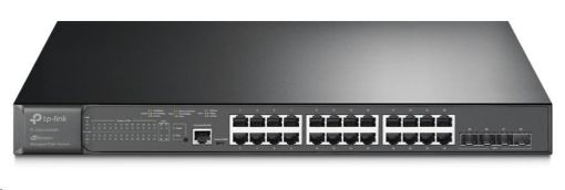 Obrázek TP-Link TL-SG3428XMP [JetStream 24-Port Gigabit and 4-Port 10GE SFP+ L2+ Managed Switch with 24-Port PoE+]